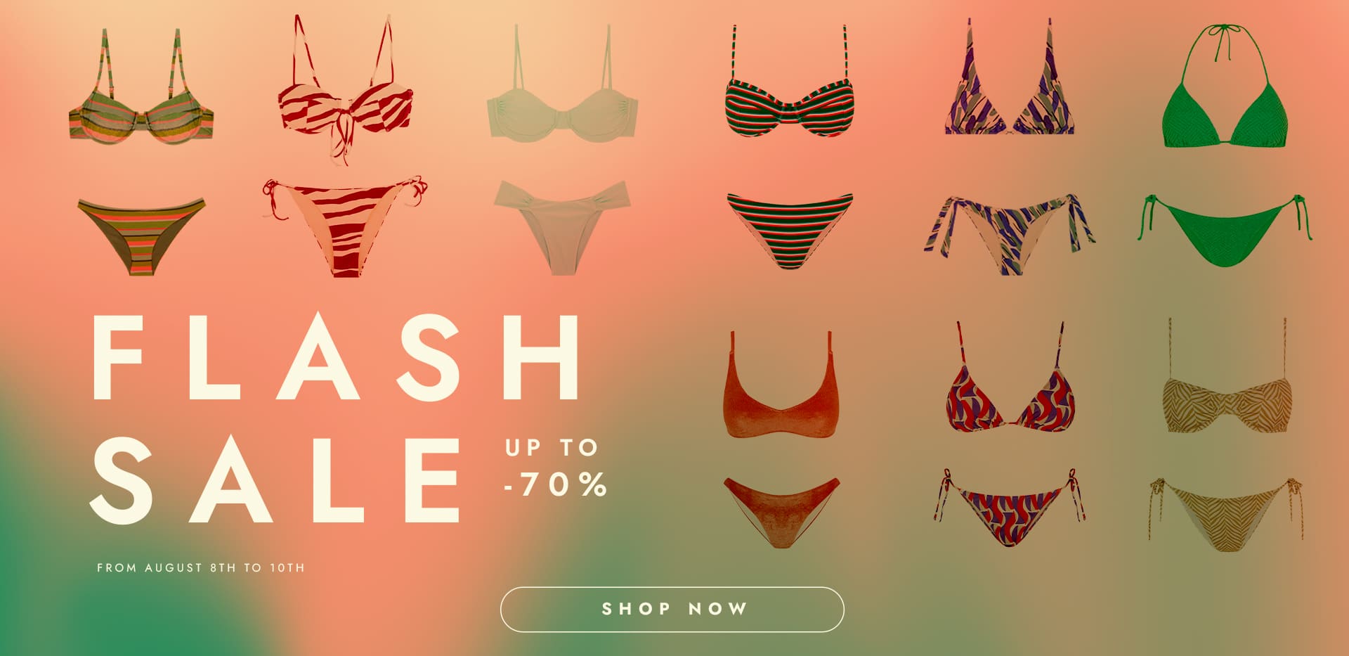 Flash Sale Agosto 